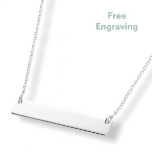 Personalised Bar Necklace
