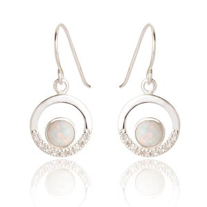 Opal Drop earrings