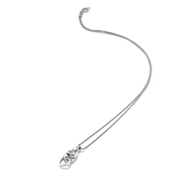 Diamond Heart Trio Necklace - Image 3