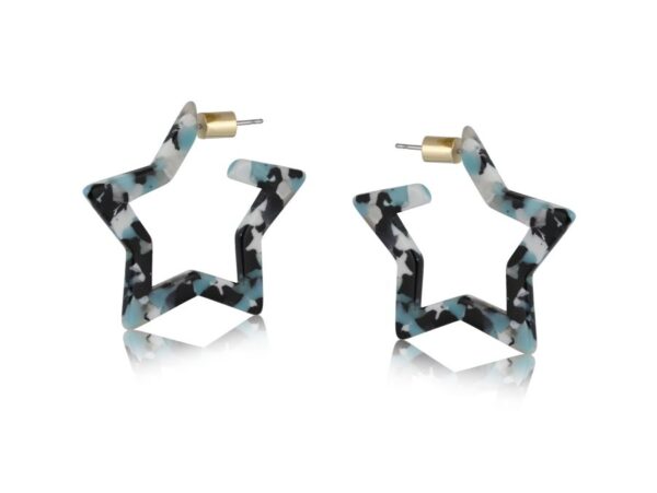 Star Resin Hoops