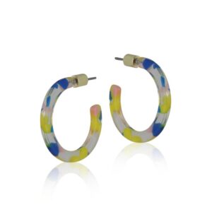 Multi-Coloured Resin Hoops