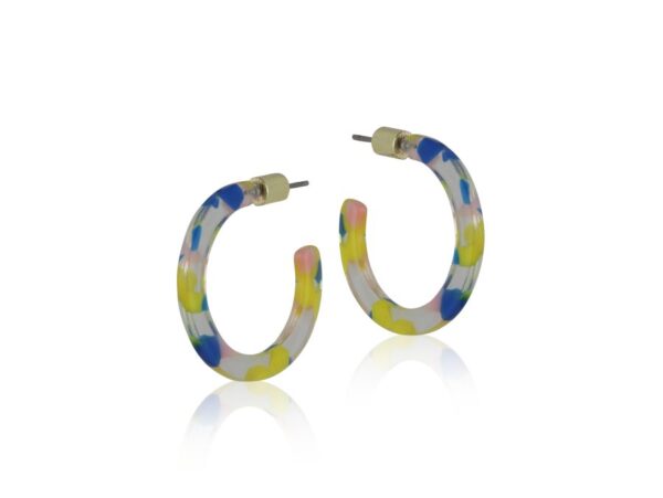 Multi-Coloured Resin Hoops