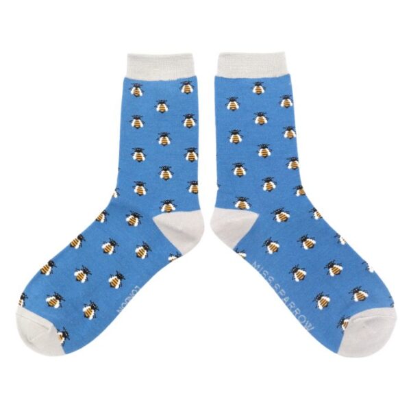 Ladies Bamboo Bee Socks