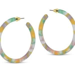 Spring Colours Resin Hoops