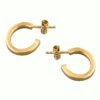 Classic Gold Hoops