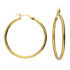 gold hoop earrings