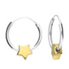 Star Hoop earrings