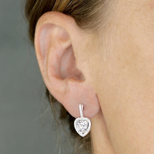 Timeless Heart Earrings - Image 2
