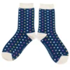 Ladies Multi Hearts Bamboo Socks