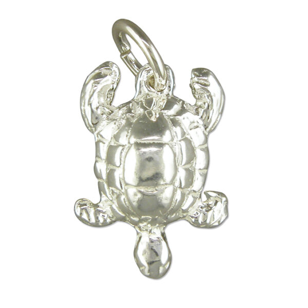 Silver Turtle Charm