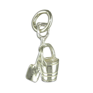 Bucket and spade charm