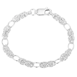 Interlinking Byzantine Bracelet