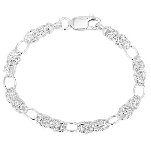 Interlinking Byzantine Bracelet