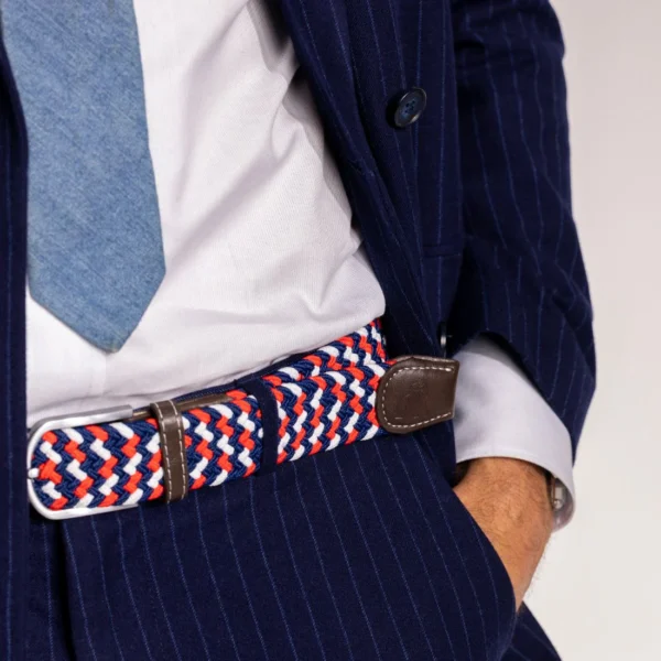 Men's woven belt