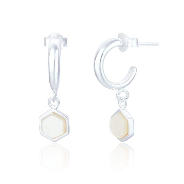 Mother of Pearl drop earrings