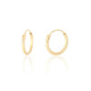 Small Gold sleeper hoops