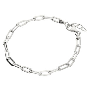 Sterling Silver Paperclip Bracelet