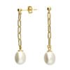 Pearl drop earrings