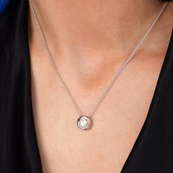 Pearl Silver Necklace