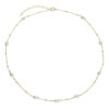 Gold pearl ball chain