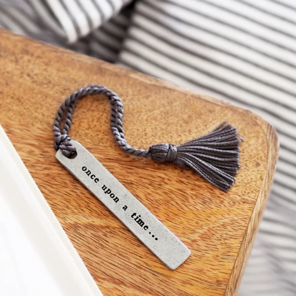 Pewter Bookmark "Once upon a time"