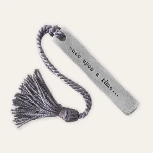 Pewter Bookmark "Once upon a time"