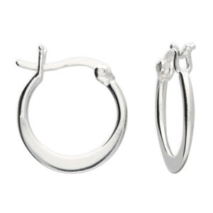 Everyday Silver Hoop Earrings