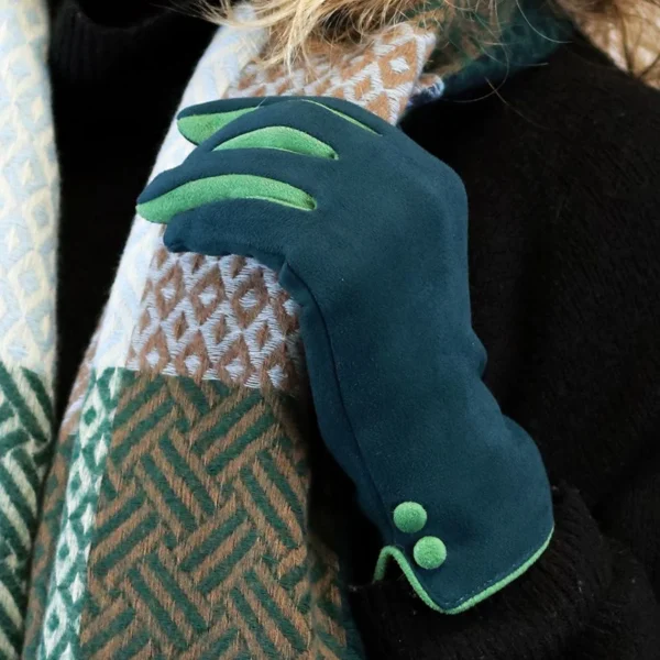 Teal Gloves - Image 2
