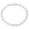Double Loop Link Chain Bracelet