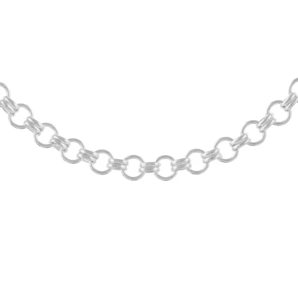 Double Loop Link Chain Bracelet - Image 2