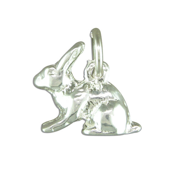 Sterling Silver rabbit charm