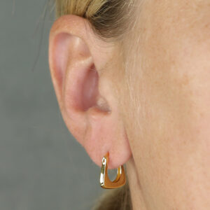 Gold Handbag hoops