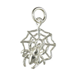 Sterling Silver Spider charm