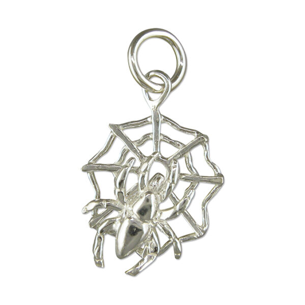 Sterling Silver Spider charm